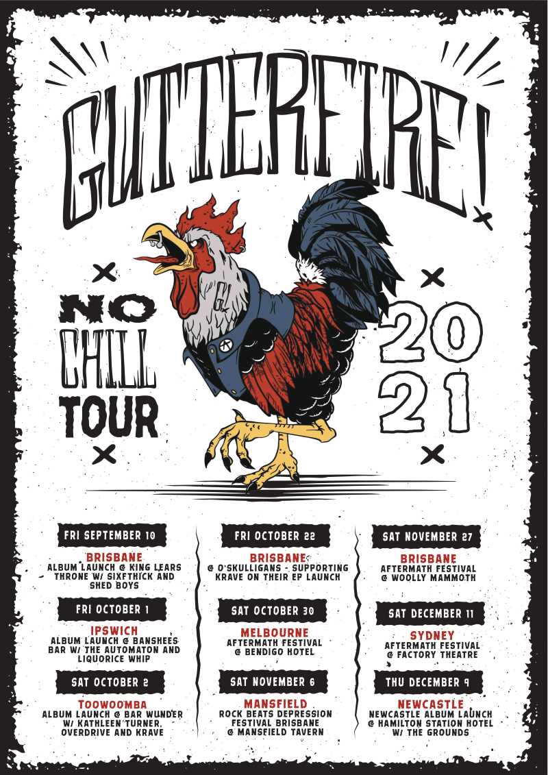 Tour australiano de Gutterfire