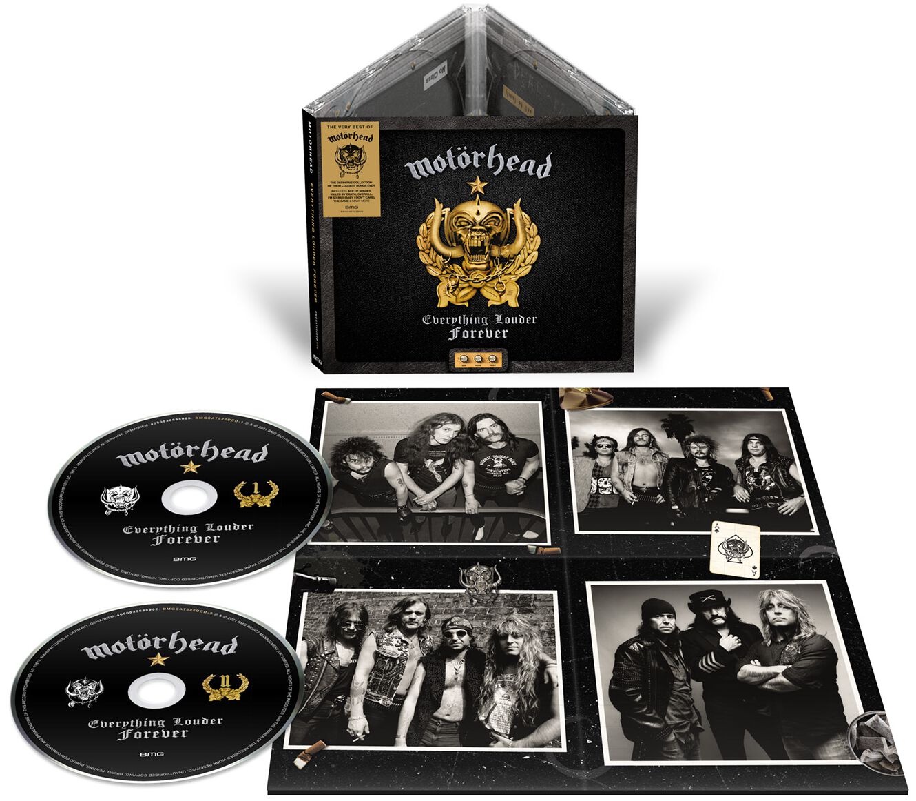 La nueva colección “Everything Louder Forever – The Very Best Of”de Motörhead se lanzará el 29 de octubre