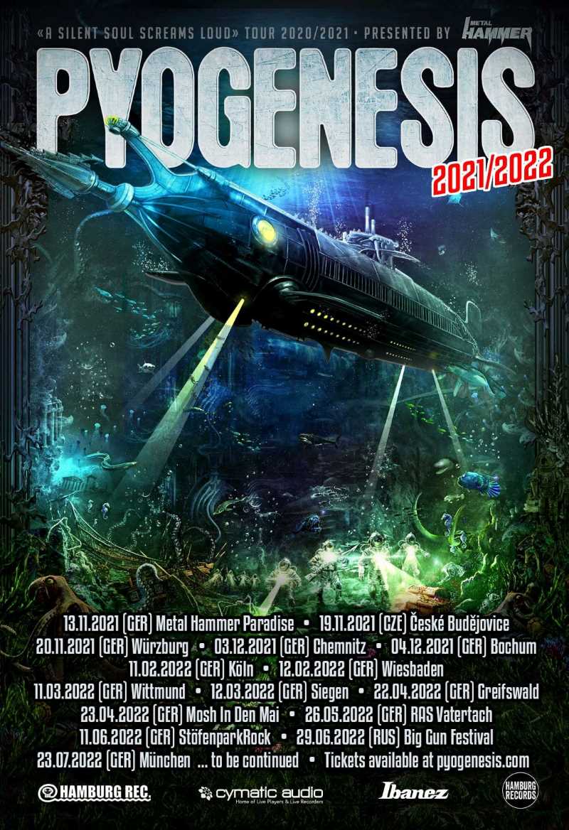 Fechas en directo de Pyogenesis