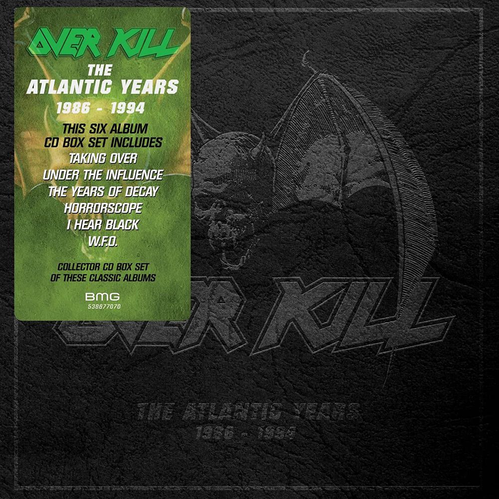 El 29 de octubre nueva caja de Overkill “The Atlantic Years 1986 – 1994”