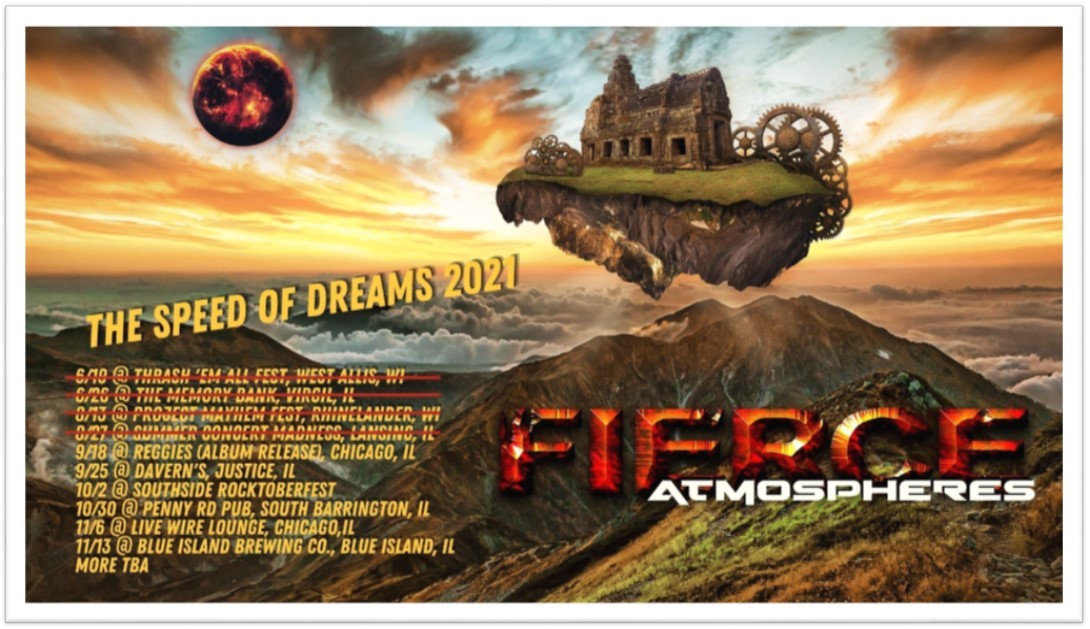 Primeras fechas de la gira de Fierce Atmospheres