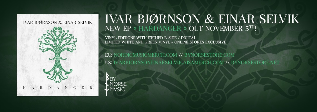 Ivar Bjørnson (Enslaved) y Einar Selvik (Wardruna) lanzarán su EP «Hardanger» y una nueva edición de su álbum debut «Skuggsjá»
