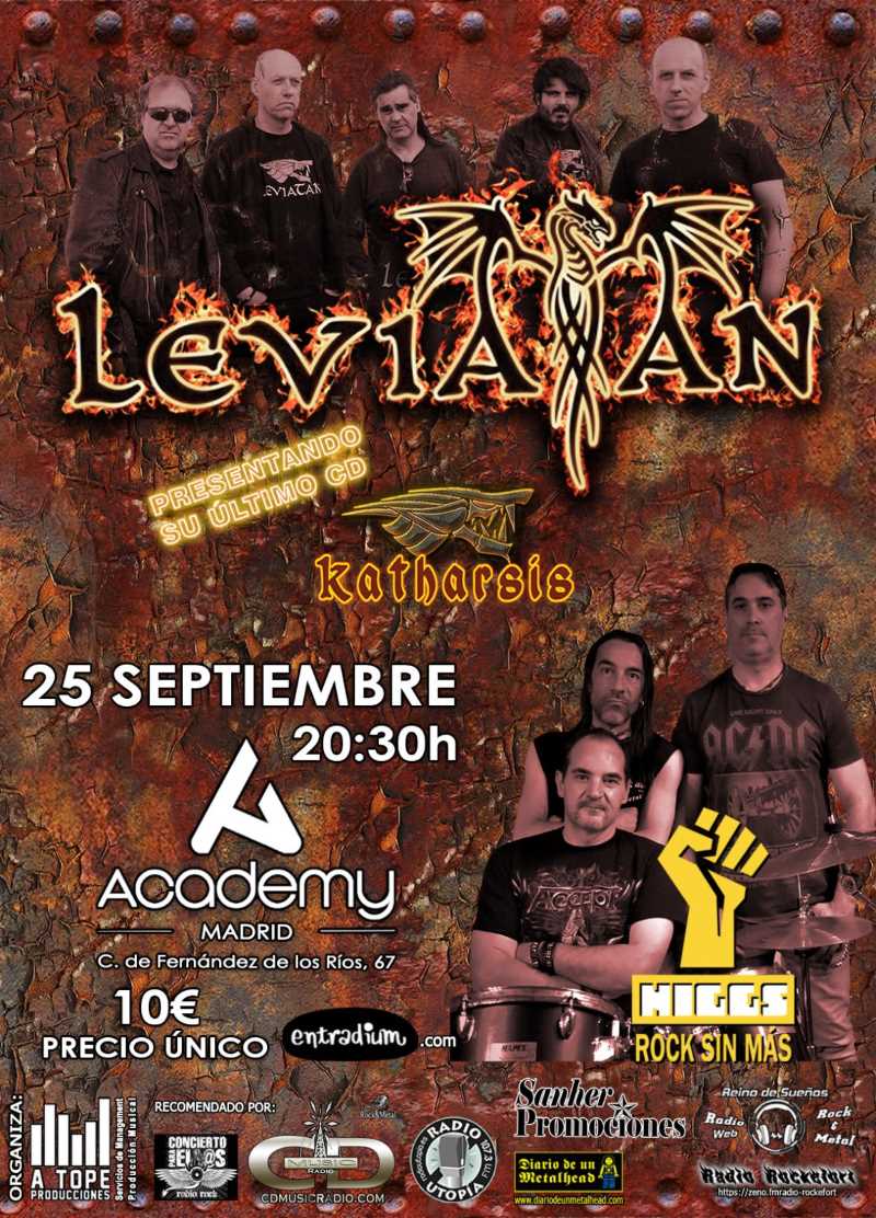 Concierto de Leviatan en Madrid