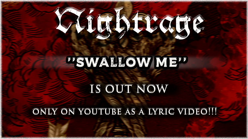 Nightrage presenta su lyric video «Swallow Me»