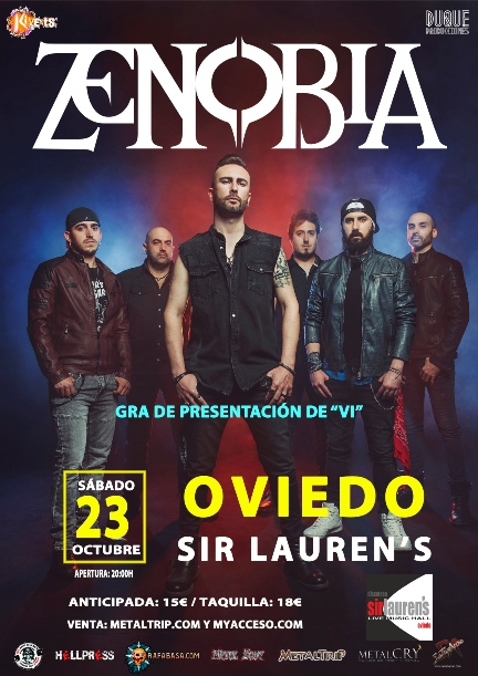 Zenobia visita Oviedo el 23 de octubre
