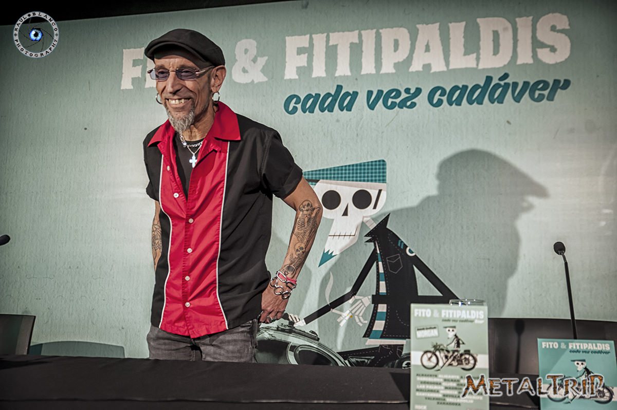 Fito presenta “Cada vez cadáver Tour” con el lanzamiento del disco.