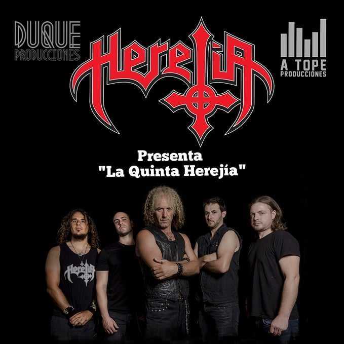 Herejía se presenta en Madrid el 6 de noviembre