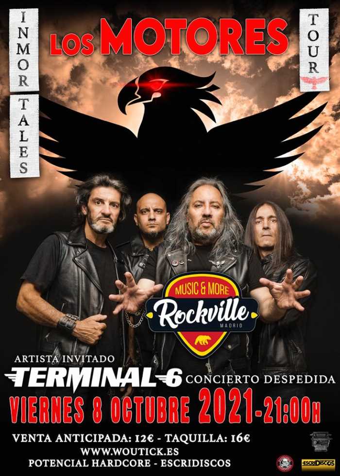 Concierto de Los Motores en Madrid el 8 de octubre