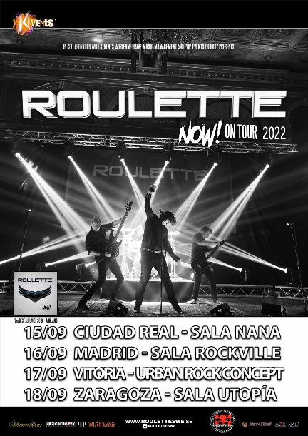 Nuevas fechas de la Gira de Roulette