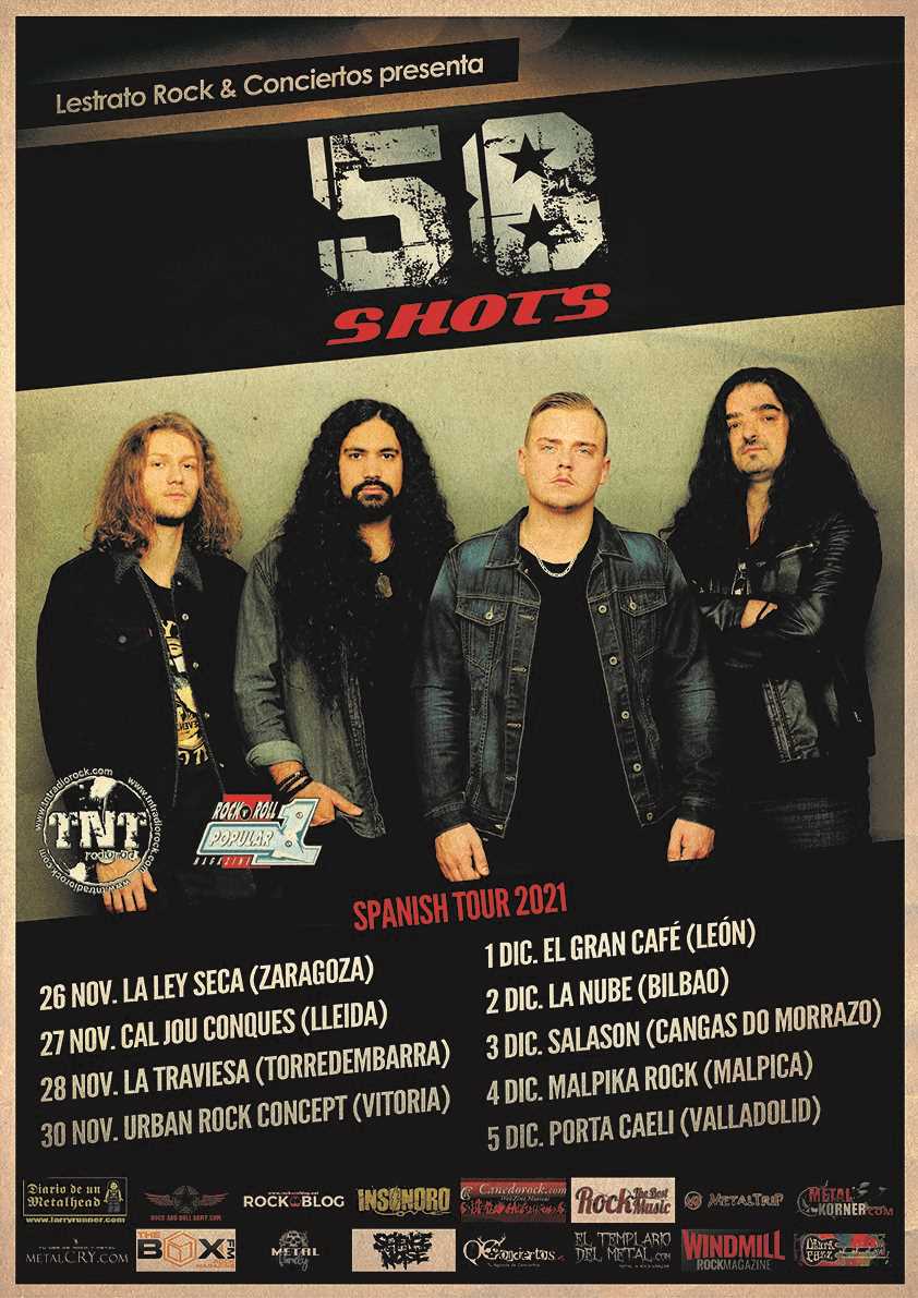 Gira española de los rockeros franceses 58 Shots