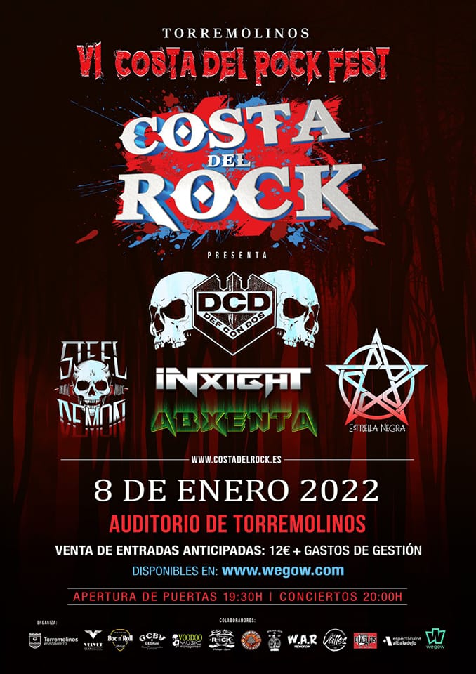 Cartel y fecha del Costa del Rock Fest