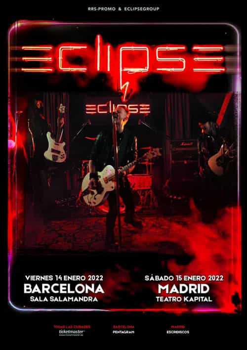 Eclipse en Barcelona y Madrid en enero
