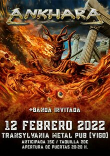 Ankhara presenta «Premonición» en Vigo el sábado 12 de febrero