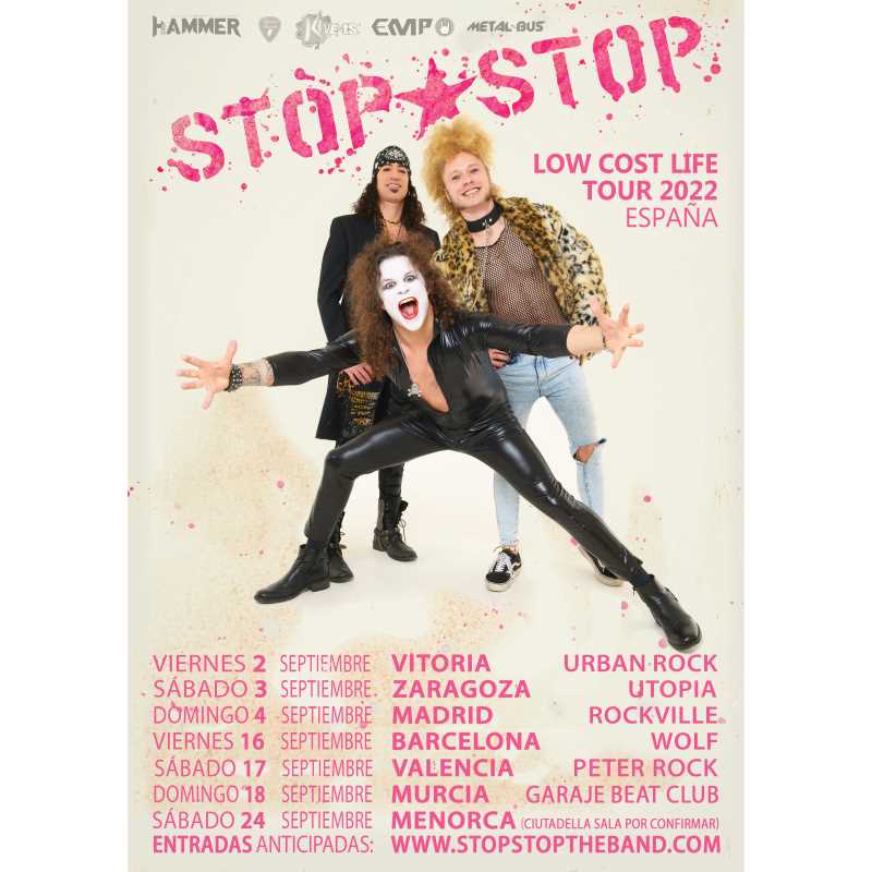 Gira española de Stop Stop