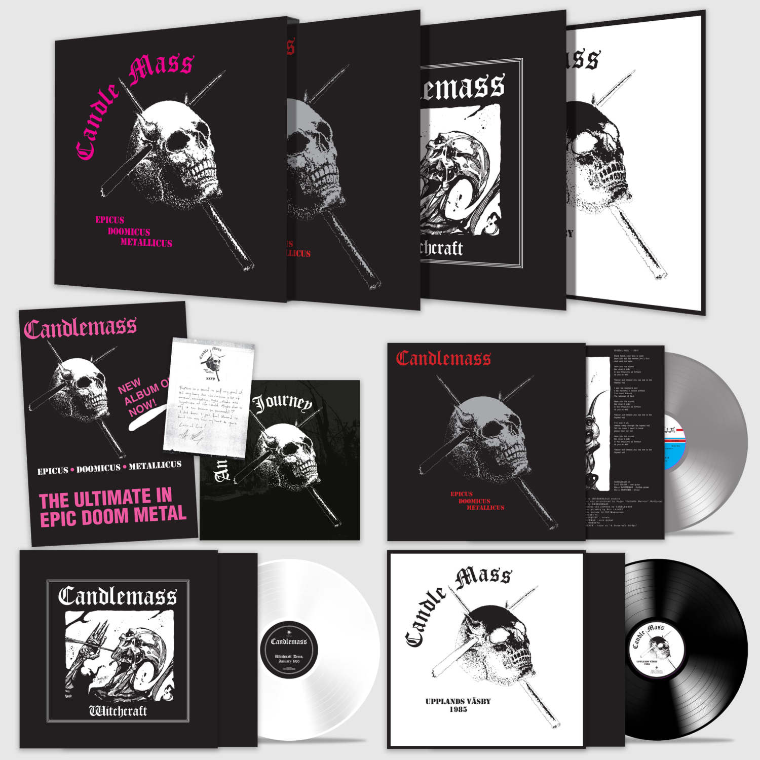 Candlemass lanzara la edición 35 aniversario de su trabajo debut «Epicus Doomicus Metallicus»