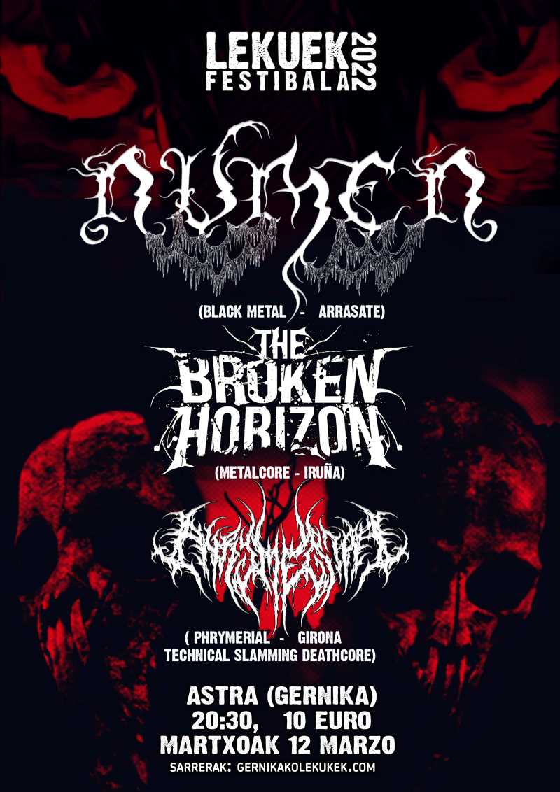Noche de Metal en el Gernikako Lekuek de Gernika (Bizkaia)