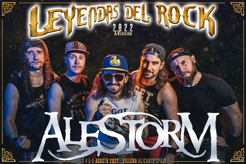 Alestorm confirmados en el Leyendas del Rock 2022