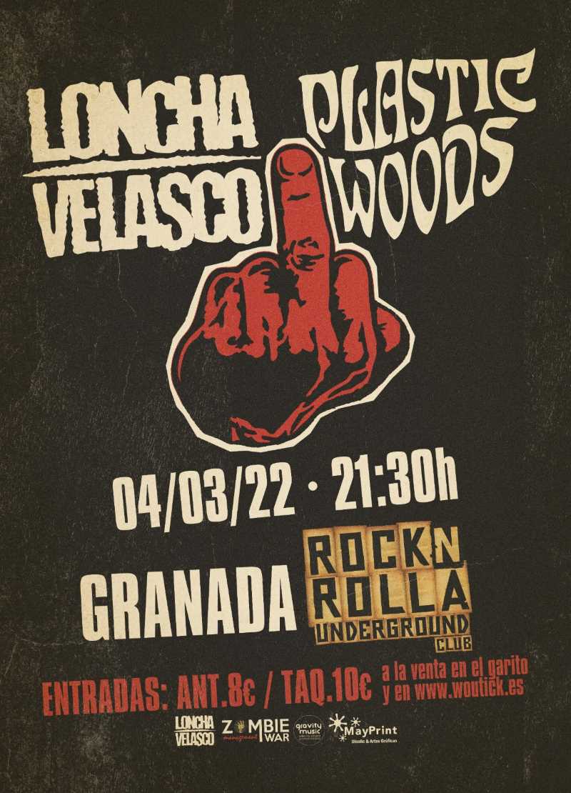 Loncha Velasco en Granada el 4 de marzo