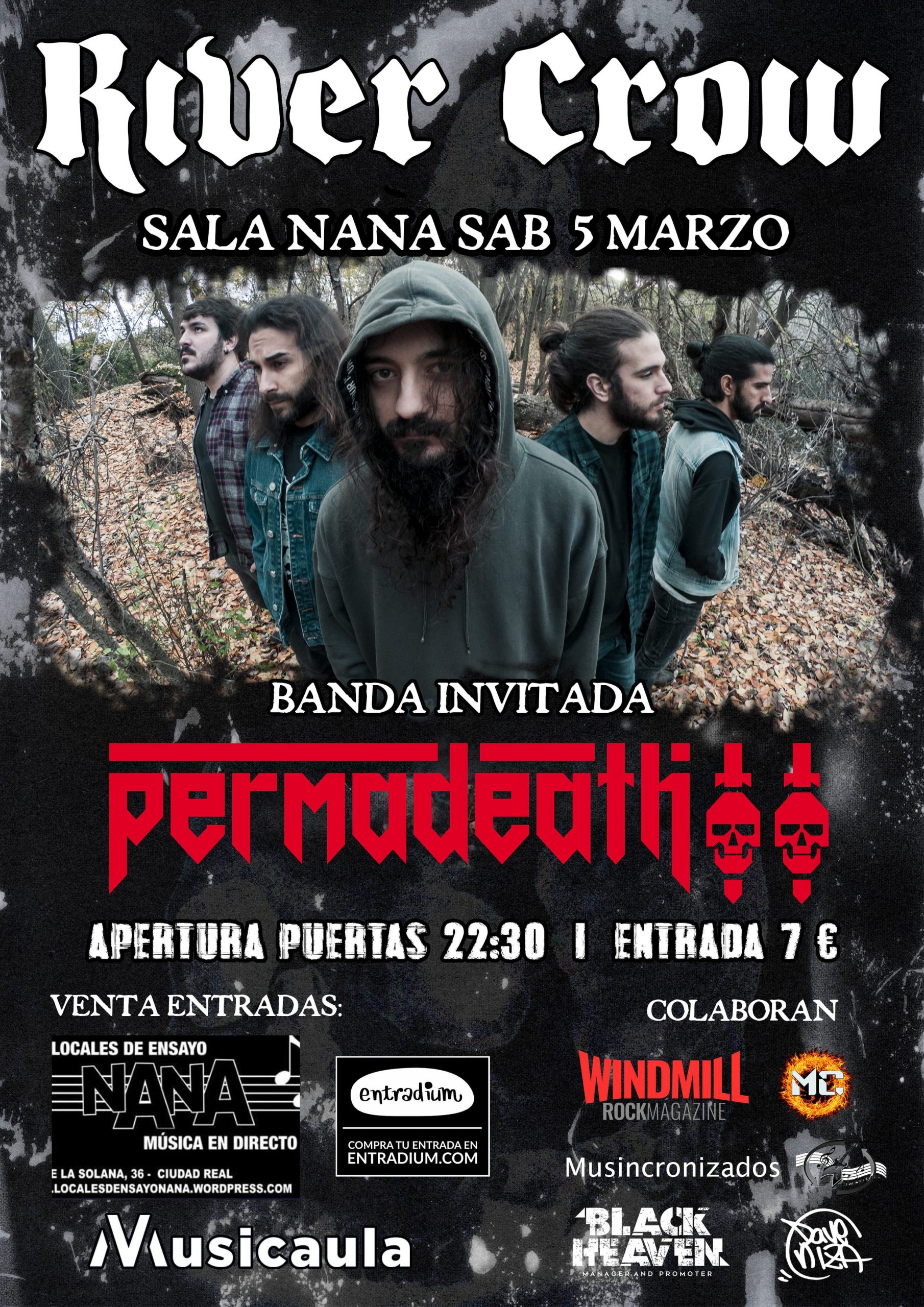 River Crow vuelve a Ciudad Real este sábado 5 de marzo