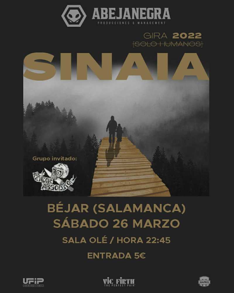 Sinaia anuncia concierto en Béjar (Salamanca)
