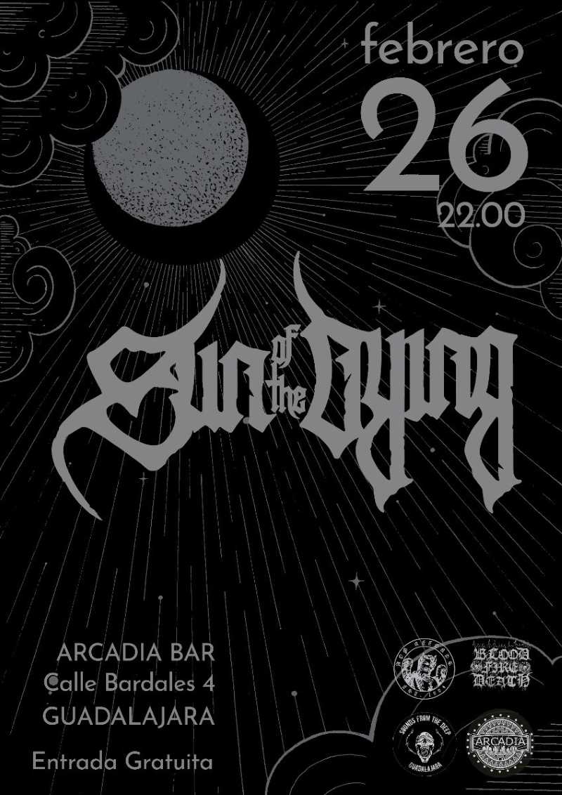 Sun Of The Dying mañana sábado 26 de febrero en Guadalajara