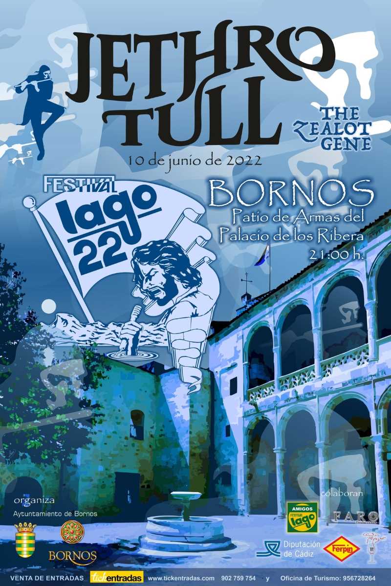 Jethro Tull en el Festival del Lago en Cádiz