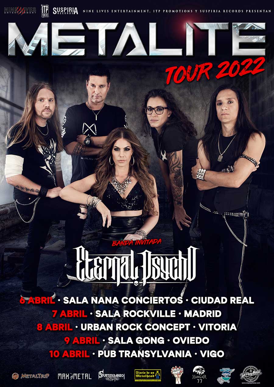 Gira de Metalite y Eternal Psycho totalmente confirmada