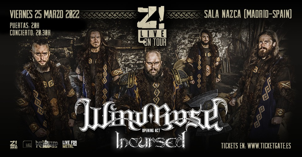 Wind Rose actuarán en Madrid el 25 de marzo