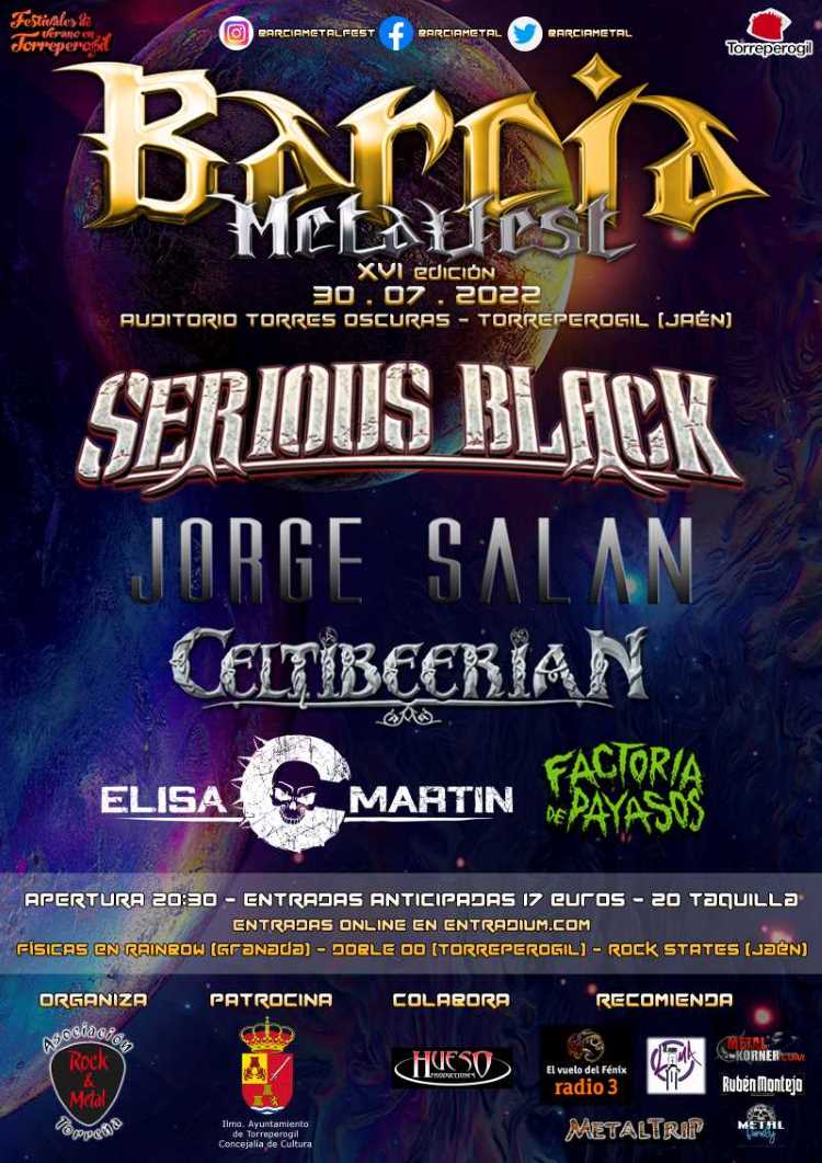 Cartel del Barcia Metal Fest 2022