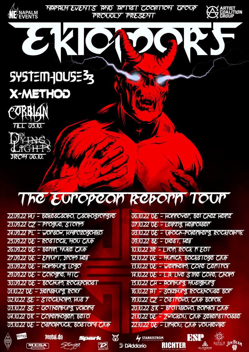 Tour europeo de Ektomorf