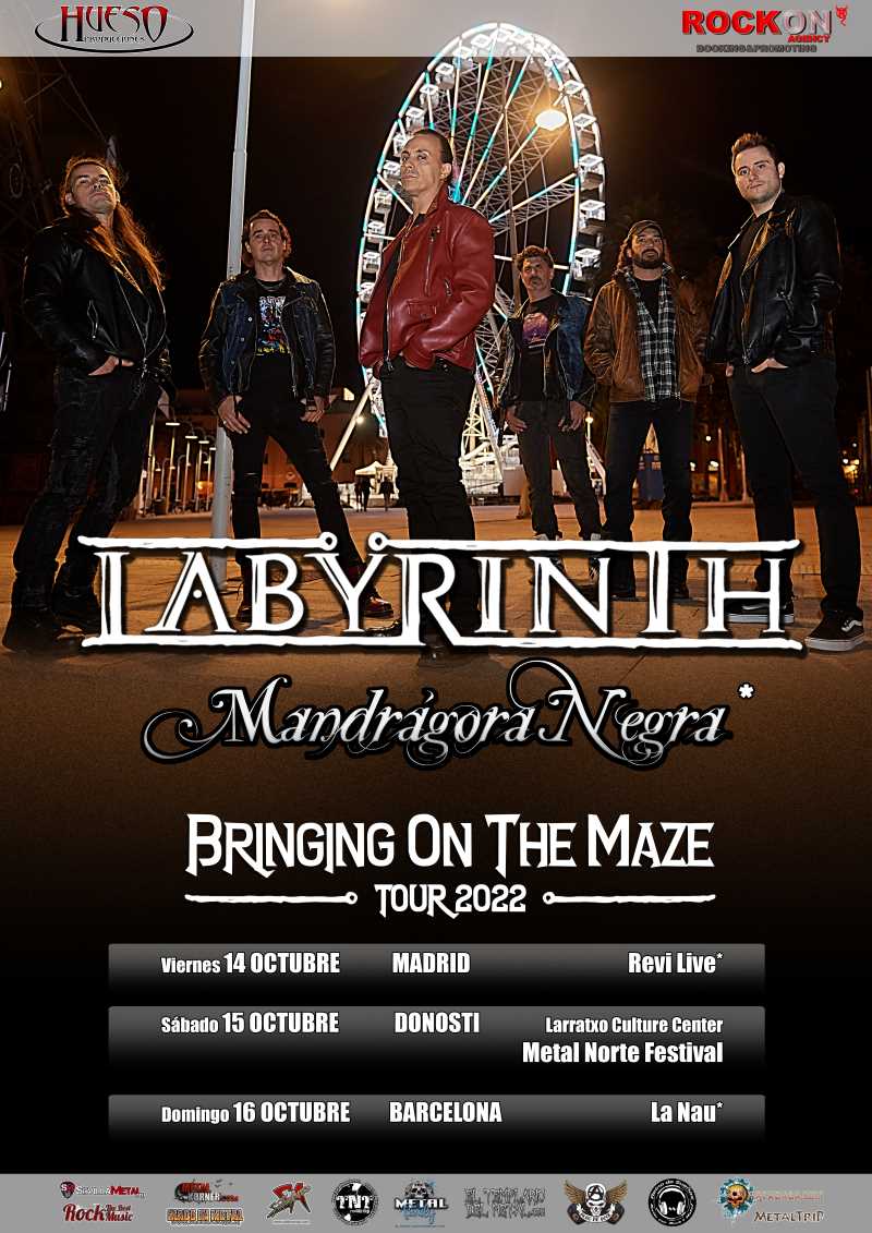 Tour de los italianos Labyrinth en septiembre de 2022