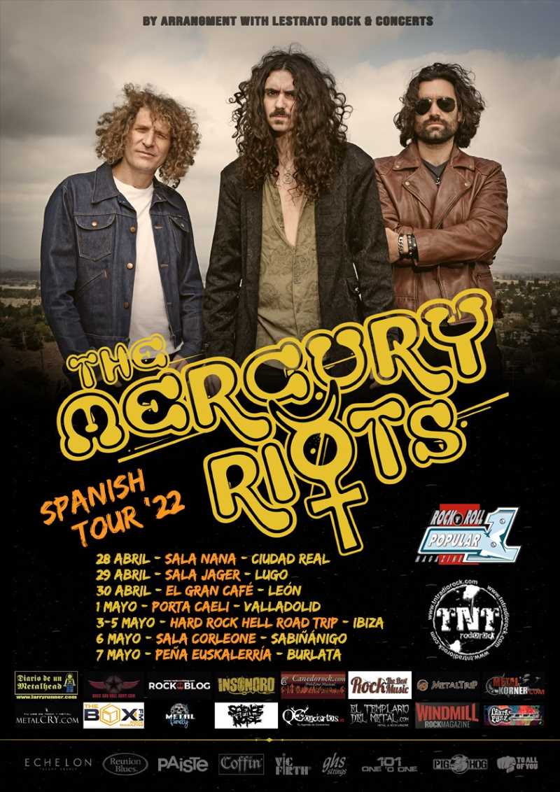 Gira española de los norteamericanos The Mercury Riots