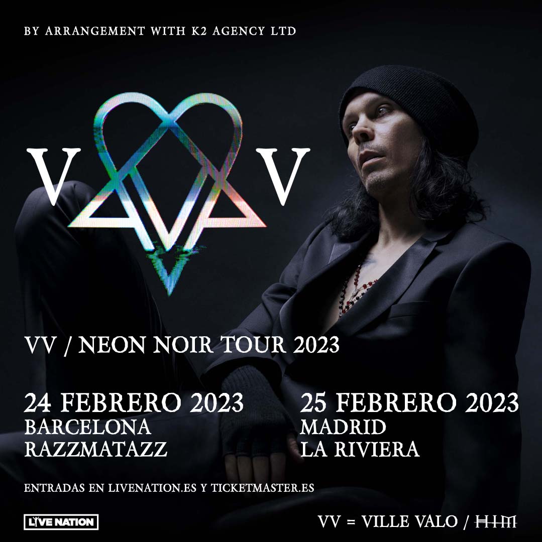 VV (vocalista de HIM) confirma conciertos en España