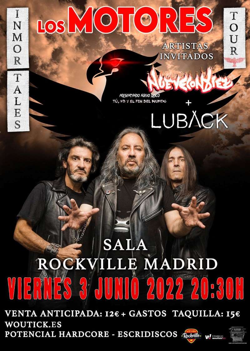 Vuelven Los Motores a Madrid el 3 de junio