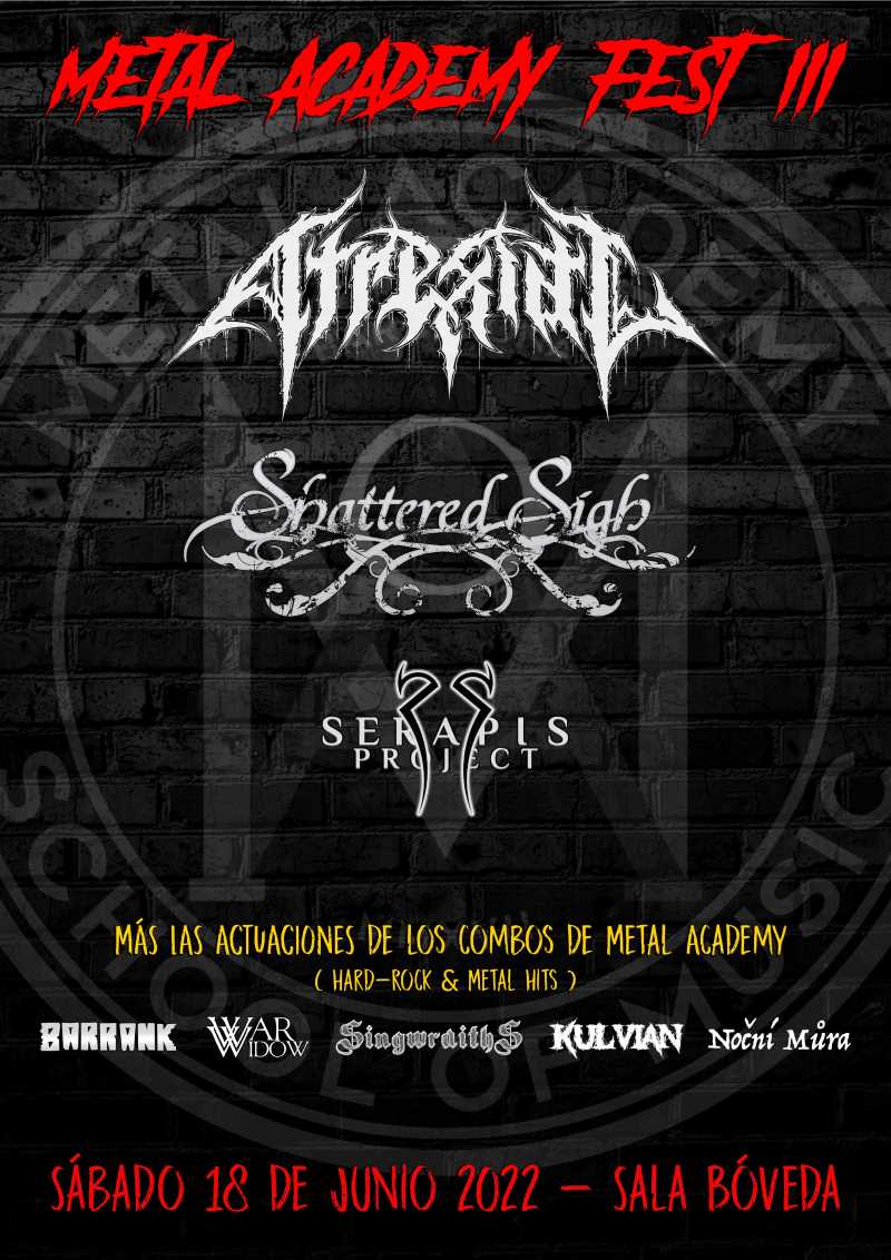 El Metal Academy Fest III el sábado 18 de junio en Barcelona