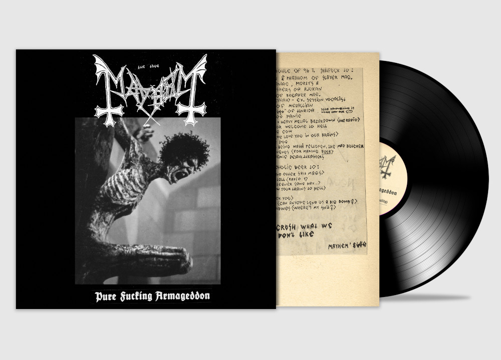 Reedición en vinilo de «Pure Fucking Armageddon» de Mayhem