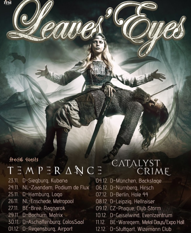 Fechas del tour europeo de Leaves´Eyes