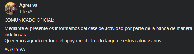 Agresiva