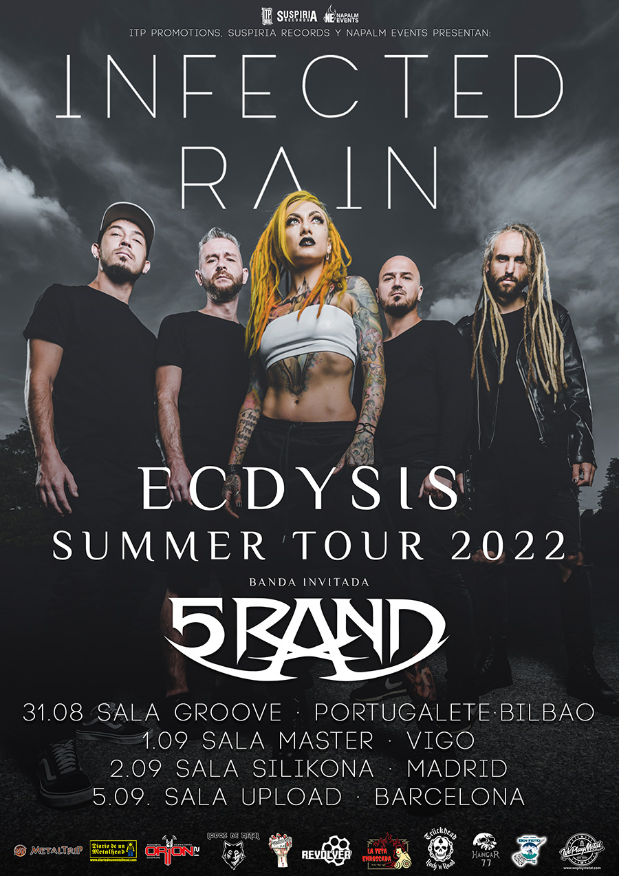 Infected Rain anuncia gira por España