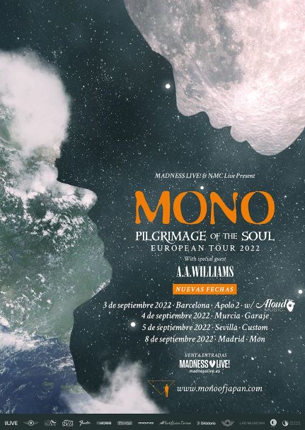 Fechas de la gira de los japoneses Mono