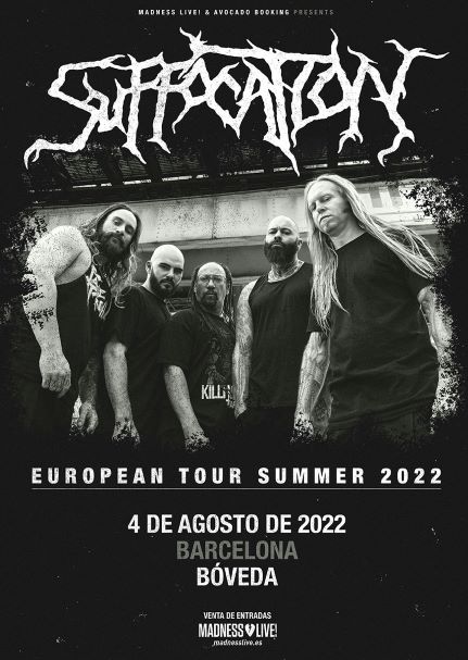 Suffocation en Barcelona el 4 de agosto
