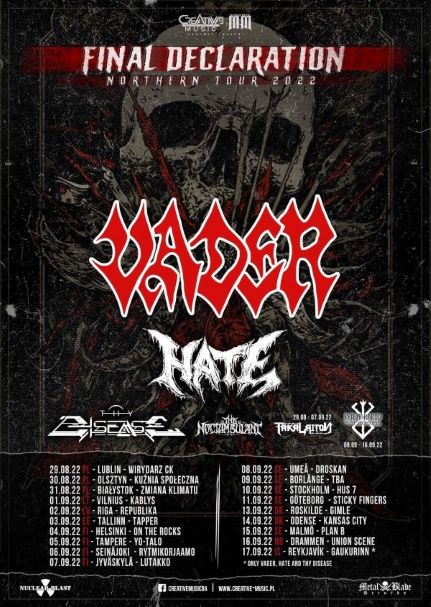 Vader añade más fechas a su Gira