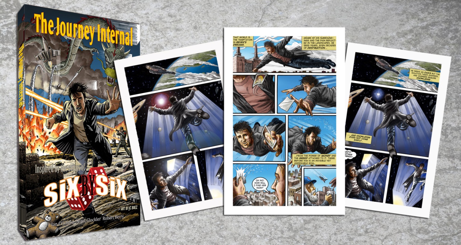 Six By Six lanzará una novela gráfica junto a su trabajo debut