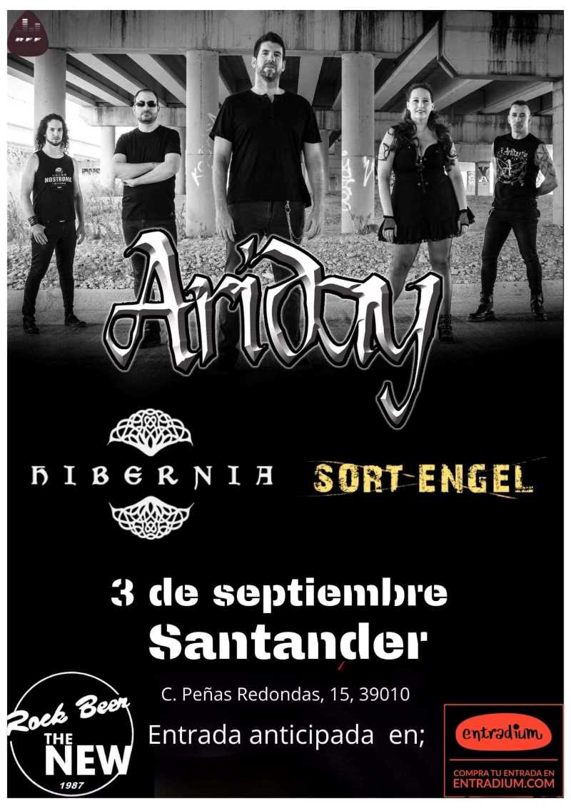 Concierto de Ariday en Santander el sábado 3 de diciembre