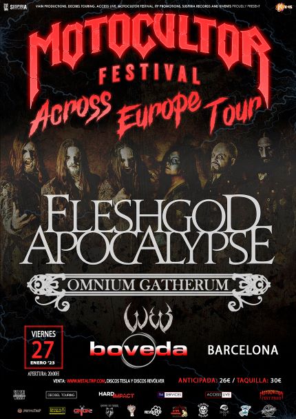 Fleshogod Apocalyse en Barcelona