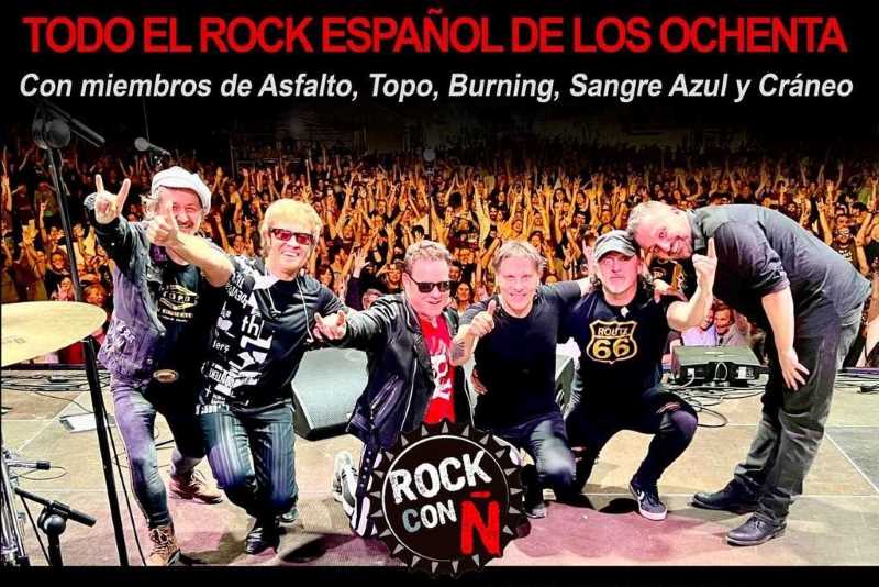 Rock con Ñ en Murcia el sábado 8 de octubre