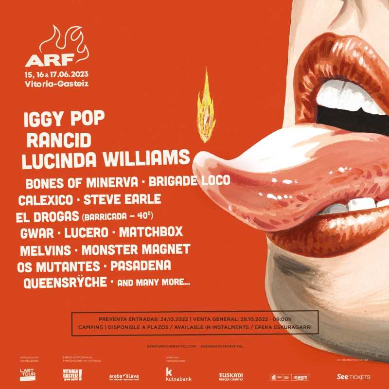 Primeras confirmaciones del Azkena Rock Festival 2023
