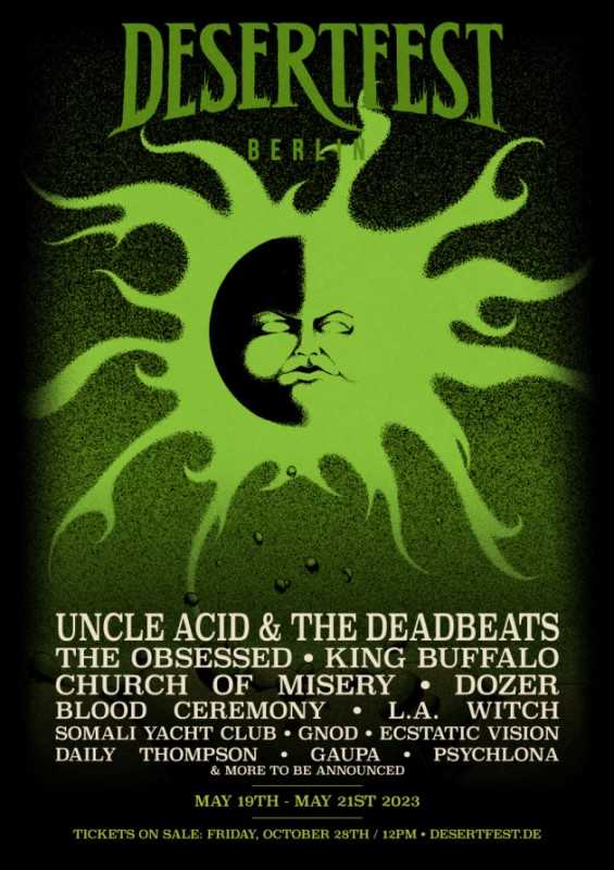 Información del Desertfest Berlin 2023