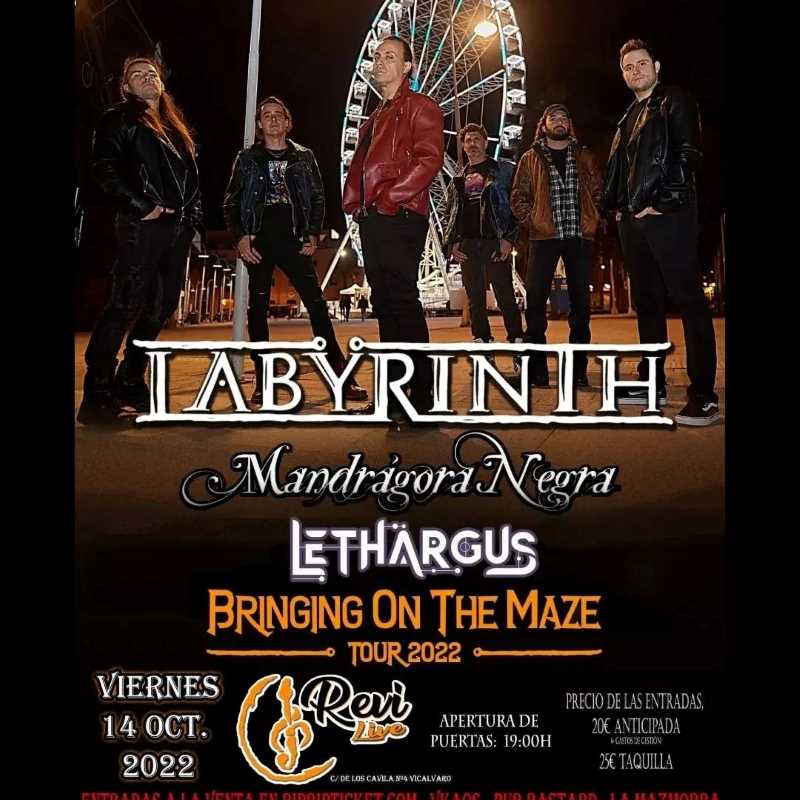 Labyrinth en Madrid el viernes 14 de octubre