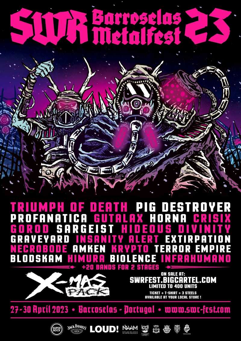 Primeras confirmaciones del SWR Barroselas Metalfest 23